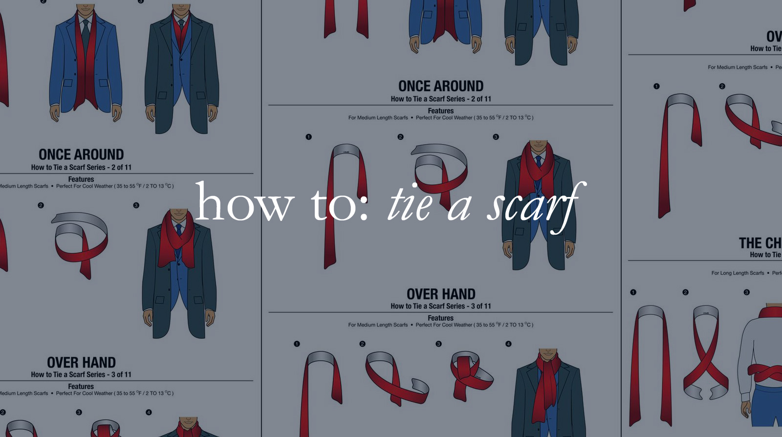 How to: tie a scarf
